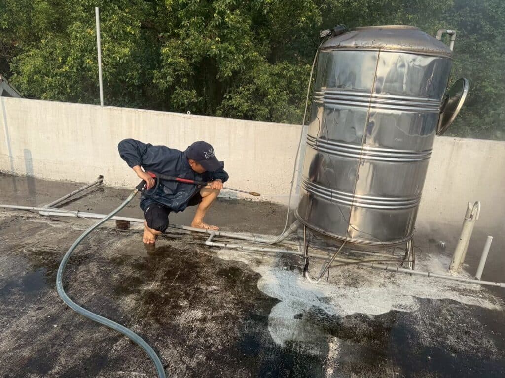 壯圍鄉屋頂防水工程