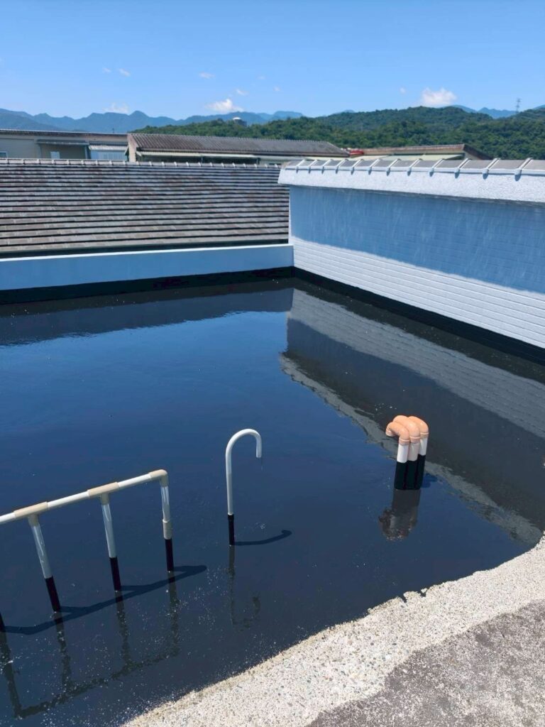 宜蘭三星屋頂防水工程施工照片