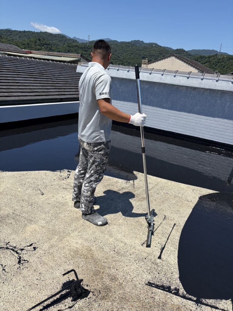 宜蘭三星屋頂防水工程施工照片